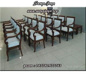 Sewa Kursi Kayu VIP Mewah Murah Siap Kirim