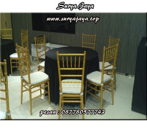 pusat persewaan kursi tifany murah