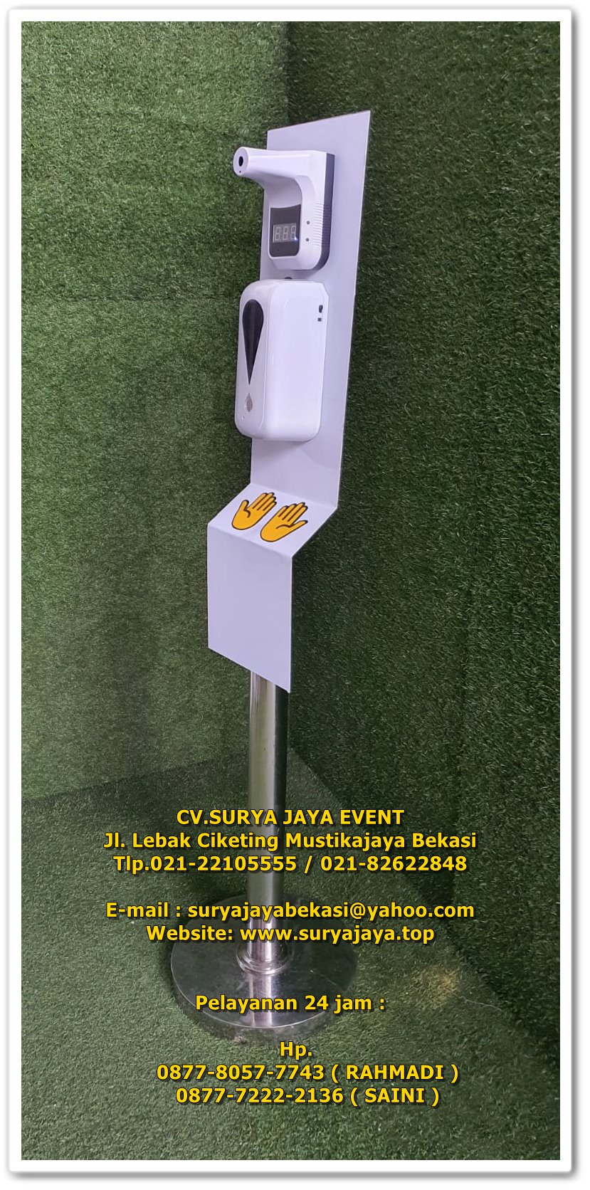 Menyewakan Hand Sanitizer Sensor Infrared di Jakarta