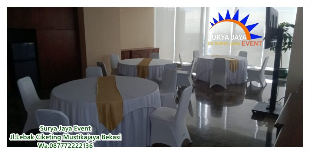 Sewa Meja Bulat Untuk Alat Pesta Kualitas Terbaik Di Jabodetabek