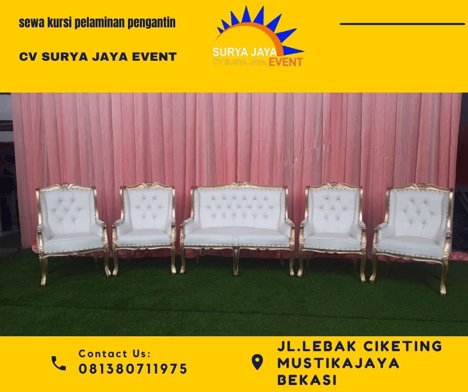 Sewa Kursi Pelaminan Pengantin Terdekat