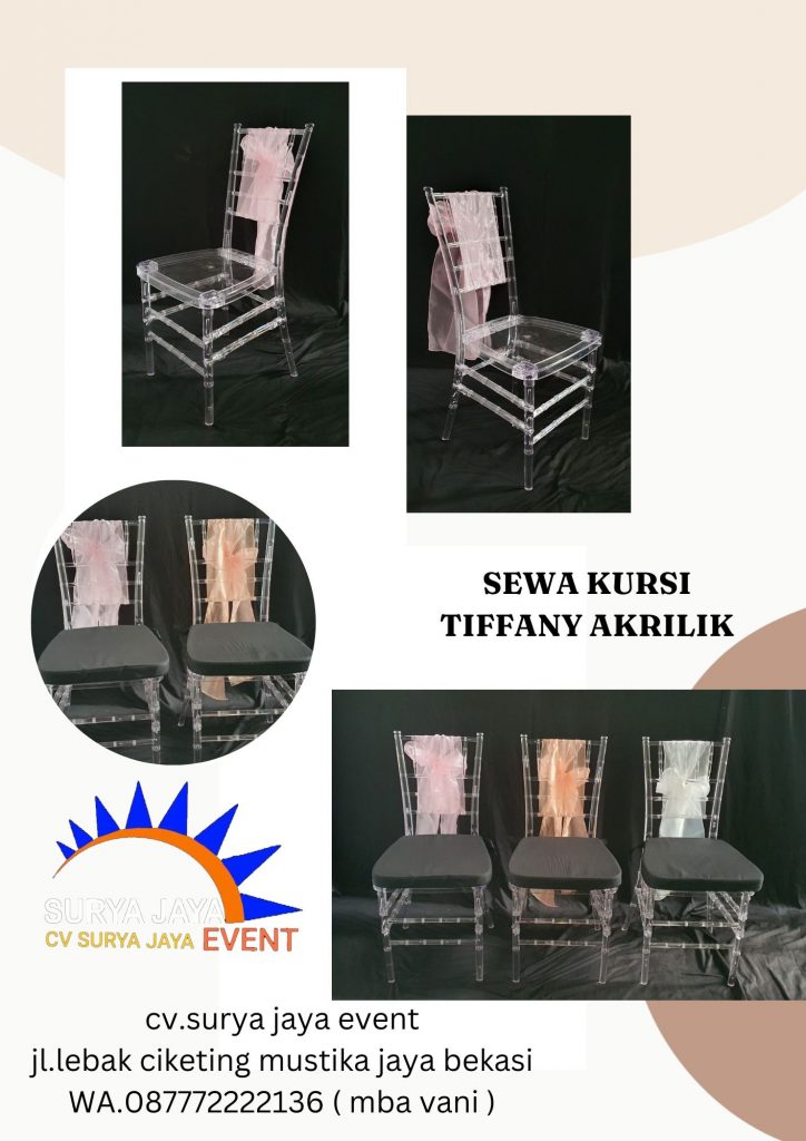 Sewa Kursi Akrilik Duri Kepa Kebon Jeruk Jakarta Barat