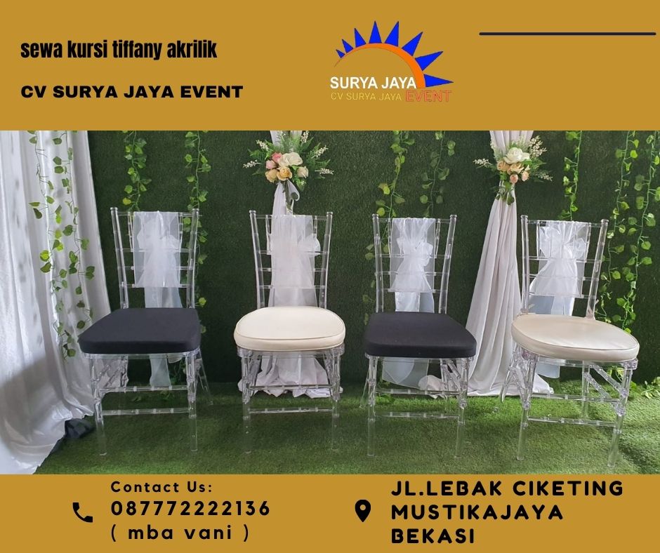 Sewa Kursi Tiffany Tegal Alur Kalideres Jakarta Barat