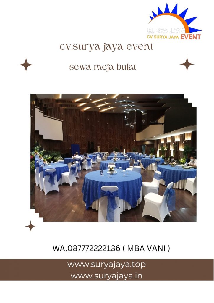 Sewa Meja Bulat Kelapa Gading Barat Kelapa Gading Jakut