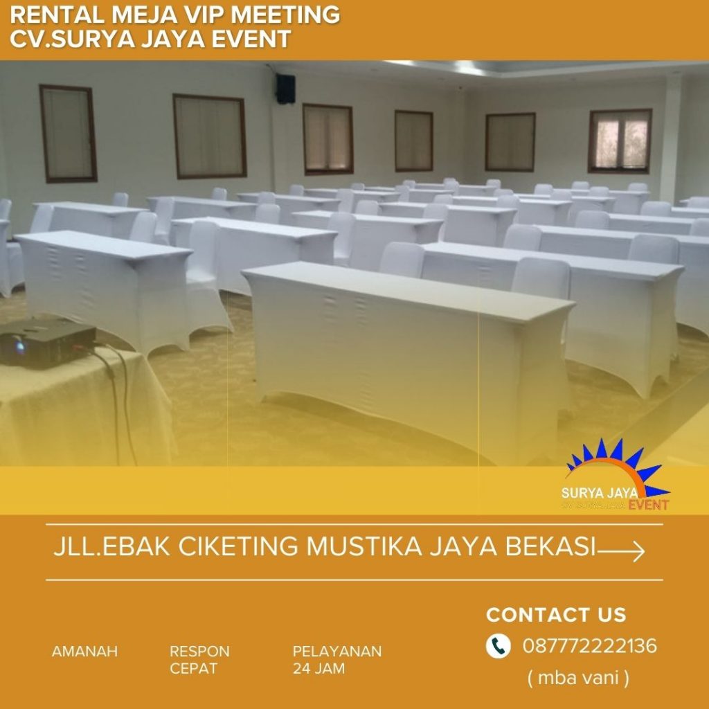 Penyewaan Meja Meeting VIP Jakarta