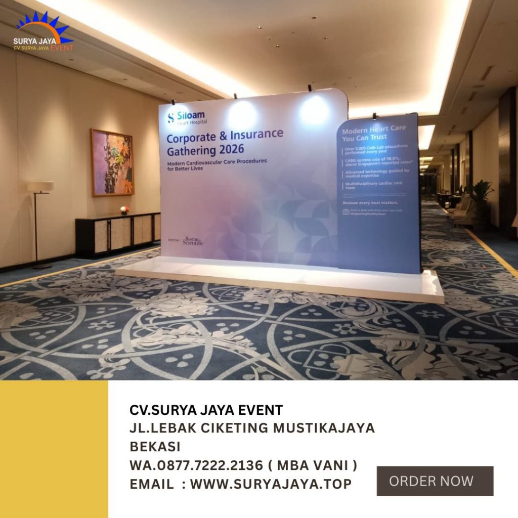 Sewa Flooring Melaminto Putih Dan Backdrop Wilayah Jakarta