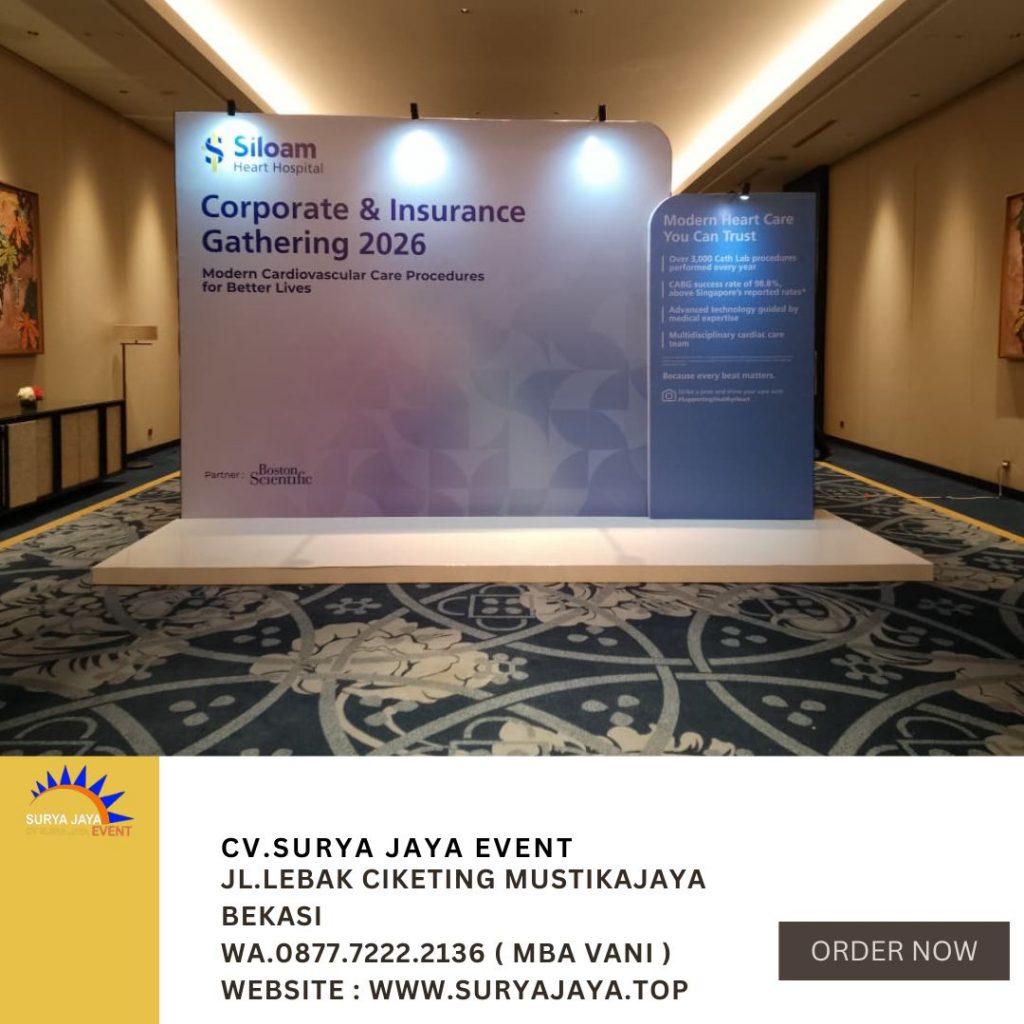 Sewa Flooring Melaminto Putih Dan Backdrop Wilayah Jakarta