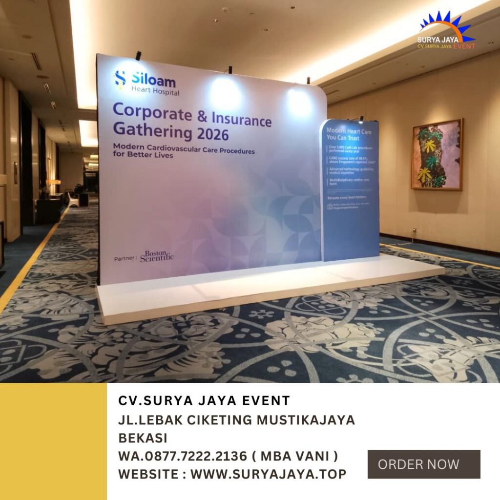 Sewa Flooring Melaminto Putih Dan Backdrop Wilayah Jakarta