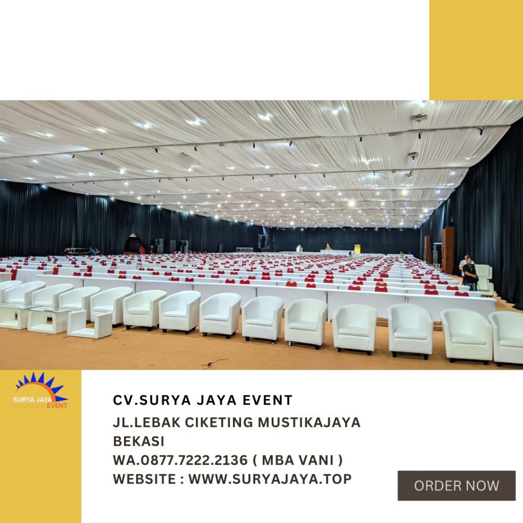 Sewa Meja IBM Dan Kursi Susun Polos Area Jakarta