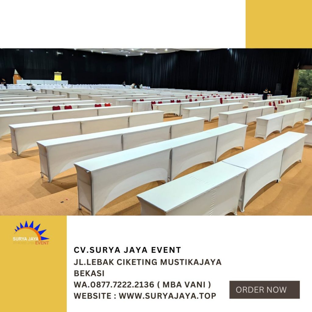 Sewa Meja IBM Dan Kursi Susun Polos Area Jakarta