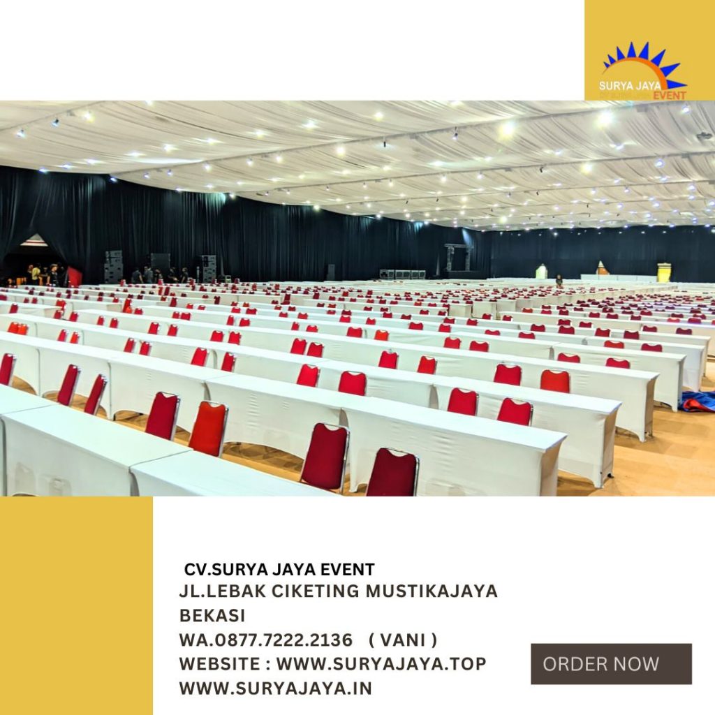 Sewa Meja IBM Dan Kursi Susun Polos Area Jakarta