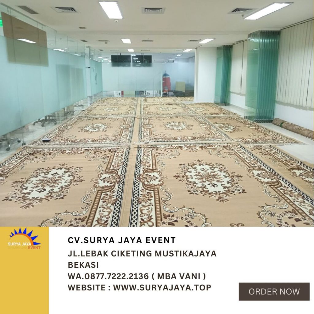 Sewa Karpet Permadani Cokelat Pasar Minggu Jaksel