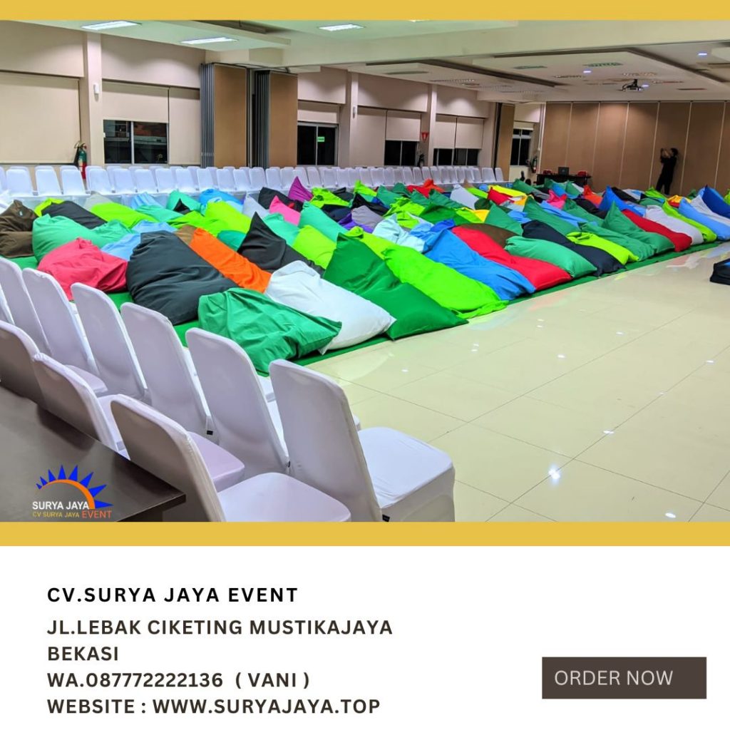 Rental Bean Bag Aneka Pilihan Warna Dan Ukuran Area Jakarta