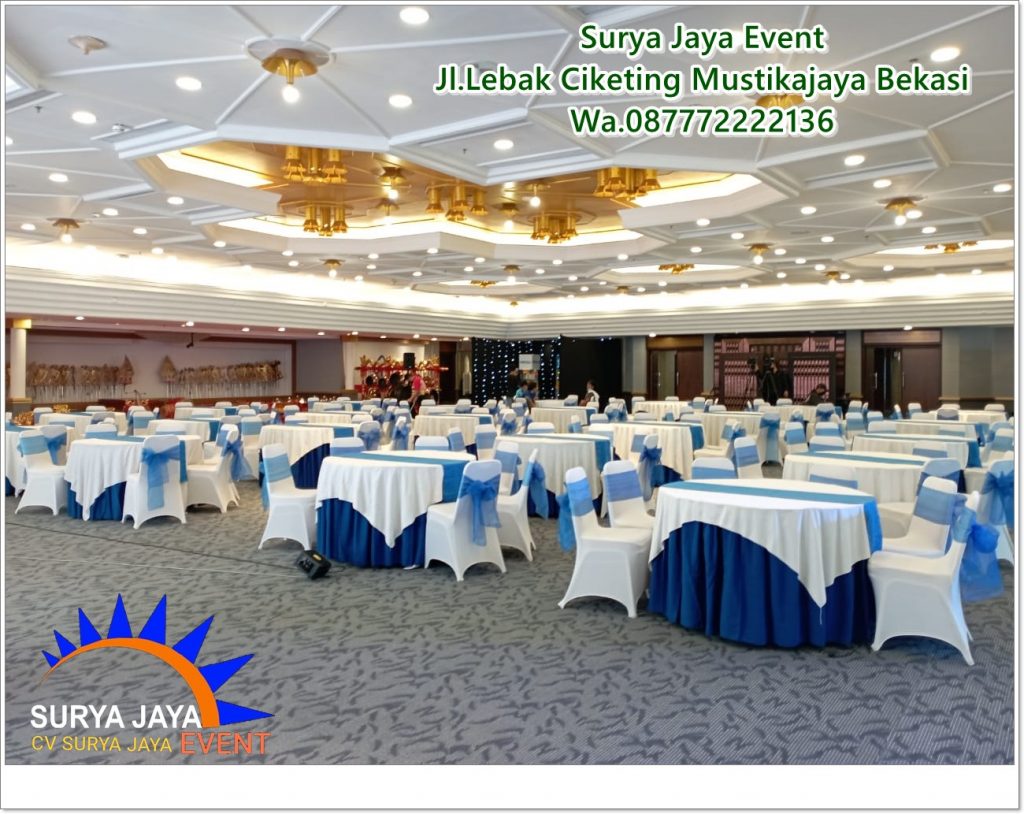 Sewa Meja Bulat Gratis Ongkir