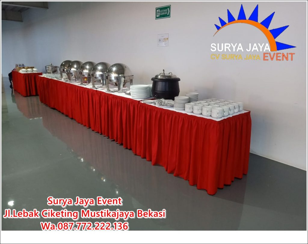 Sewa Meja Kotak Prasmanan Untuk Bukber Free Ongkir