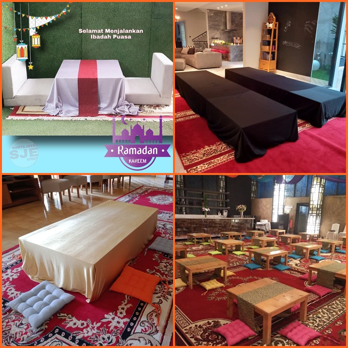 Sewa Meja Lesehan Diantar Ke Lokasi