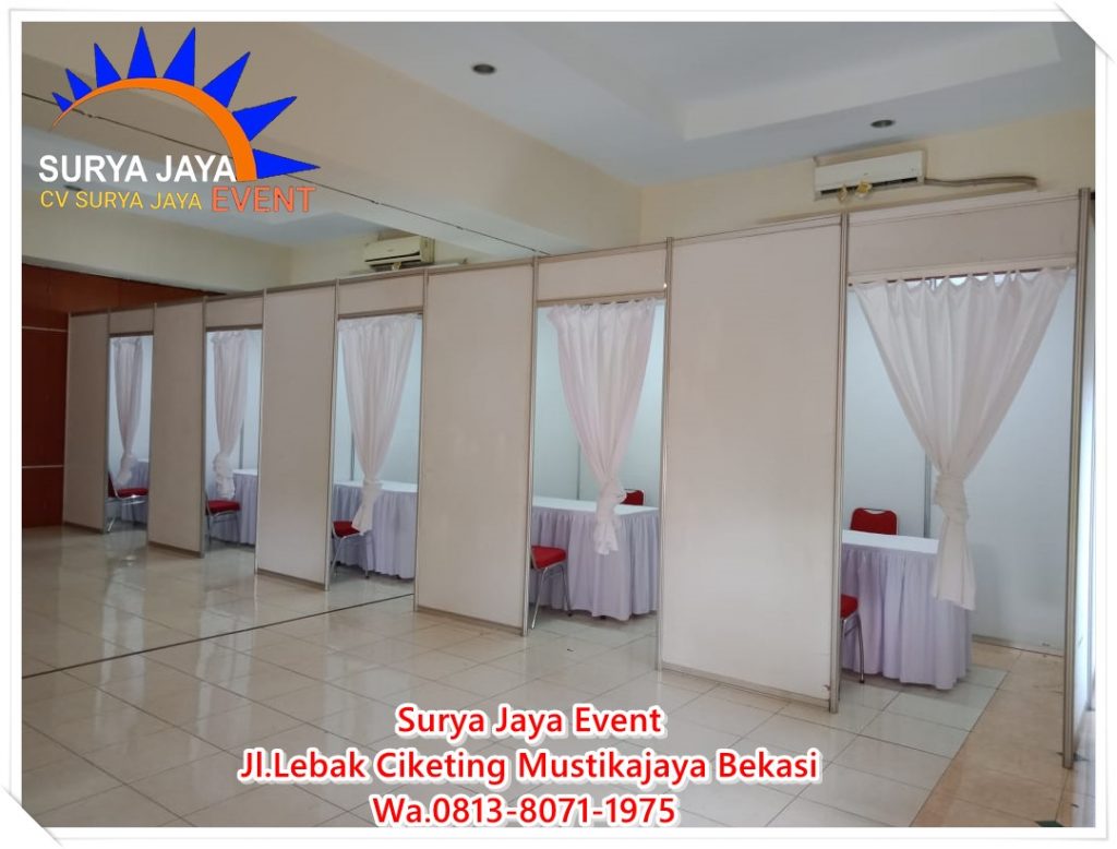 Sewa Partisi R8 Siap Setting Di Lokasi Acara