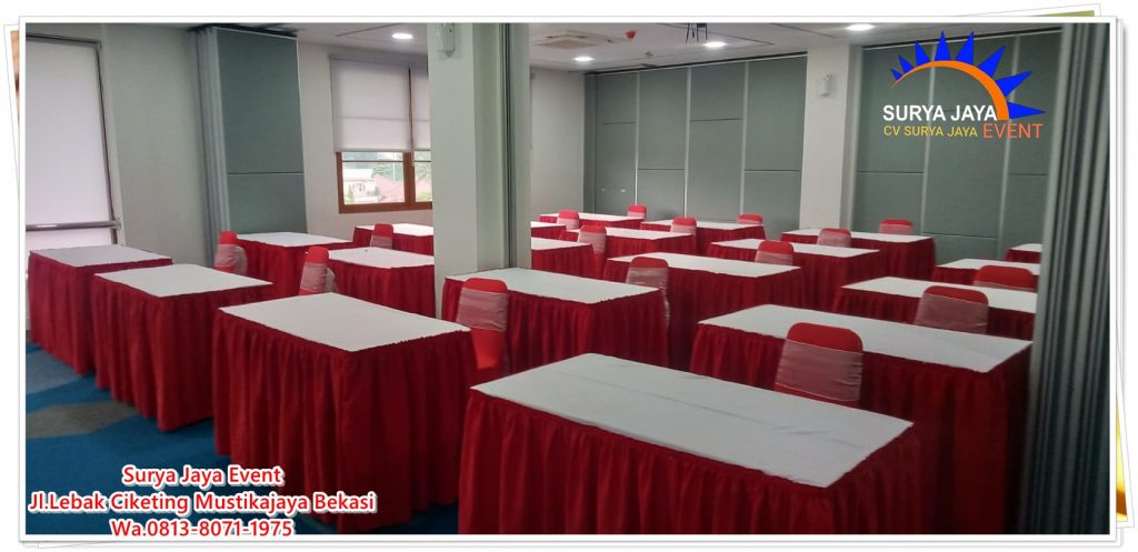 Sewa Meja Plus Cover Harga Terbaru