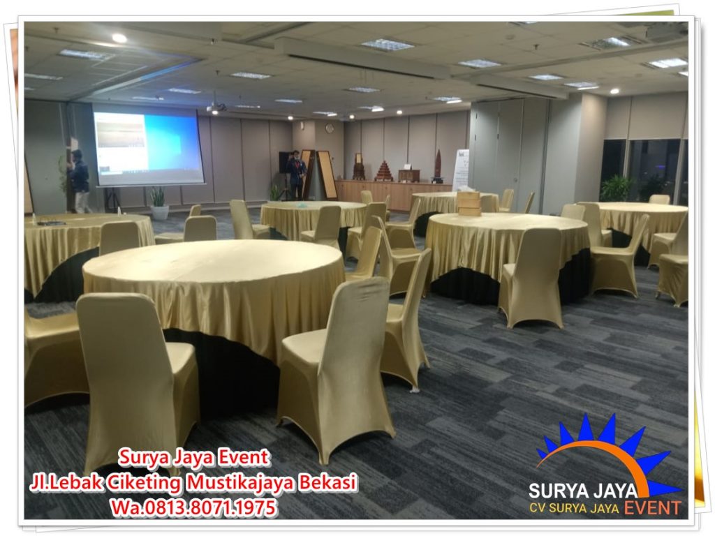 Sewa Meja Bulat Tebet Murah Kualitas Terbaik