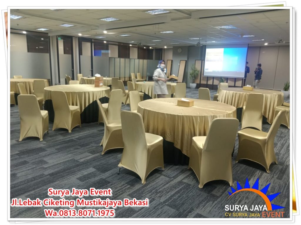 Sewa Meja Bulat Tebet Murah Kualitas Terbaik