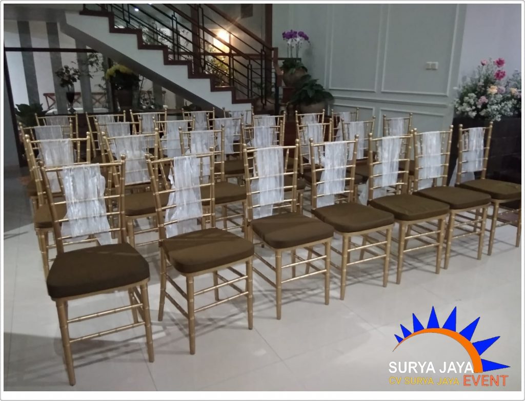 Pusat Rental Kursi Tiffany Murah Dan Berkualitas Di Jakarta