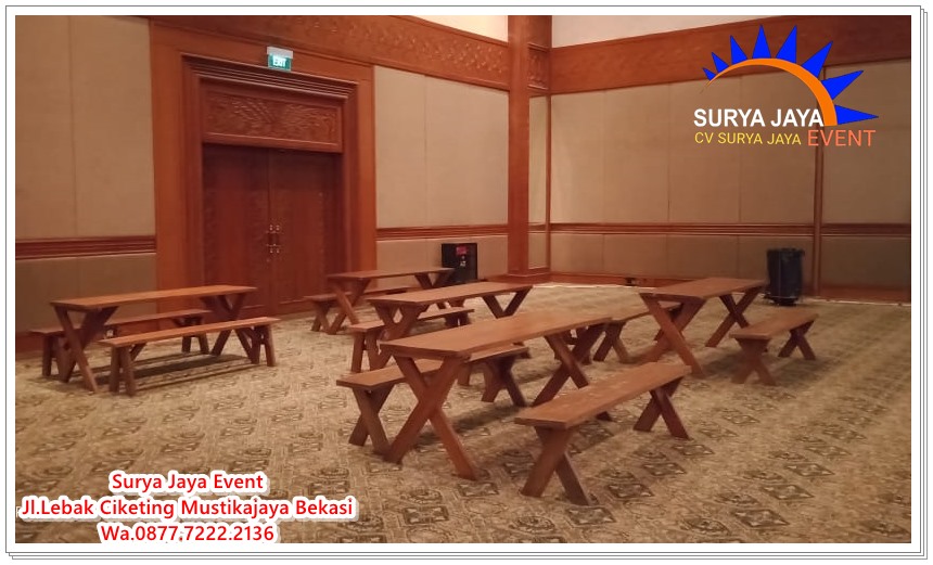Tempat Sewa Meja Taman Kualitas Terbaik Harga Paling Murah