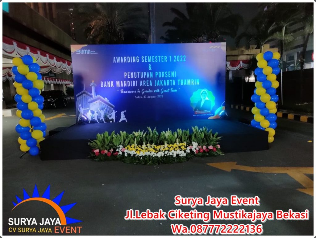 Sewa Panggung Untuk Acara Bank BRI Area Jakarta Tamrin