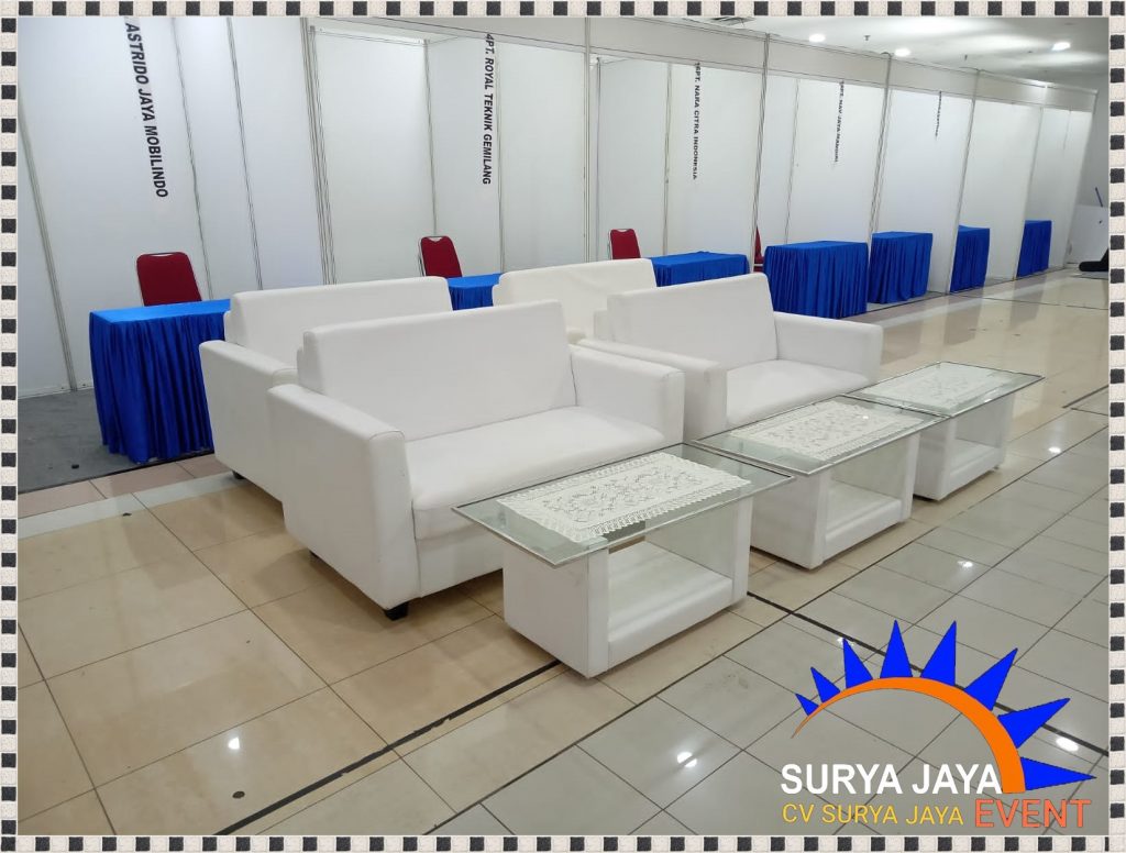 Sewa Sofa Putih Single Dan Double