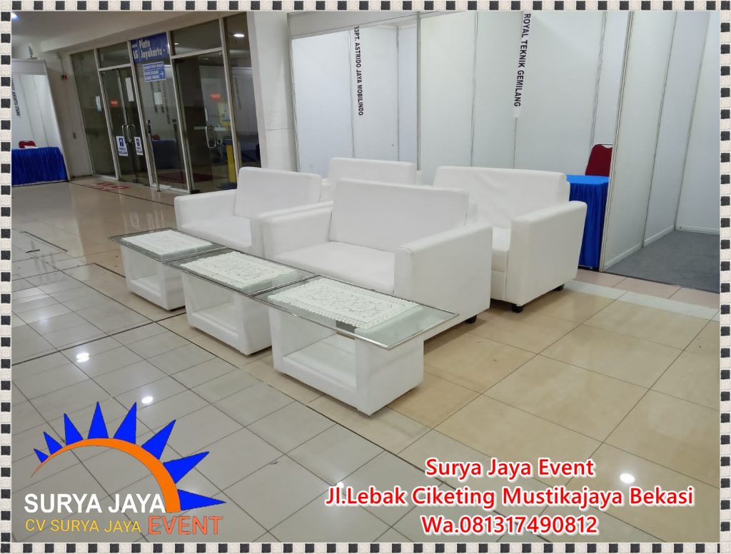 Sewa Sofa Putih Single Dan Double
