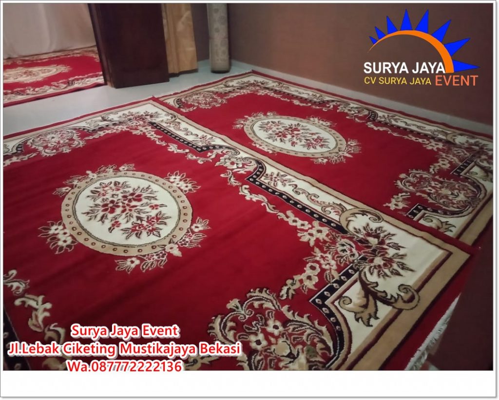 sewa karpet permadani murah kualitas terbaik 