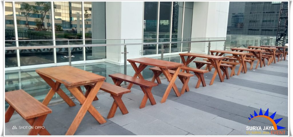 Harga Sewa Meja Taman Dekat Sini Jabodetabek