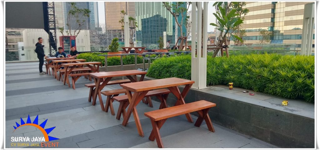 Harga Sewa Meja Taman Dekat Sini Jabodetabek