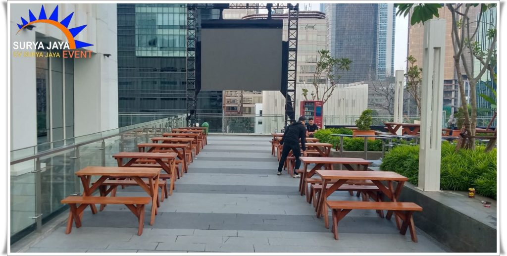 Harga Sewa Meja Taman Dekat Sini Jabodetabek