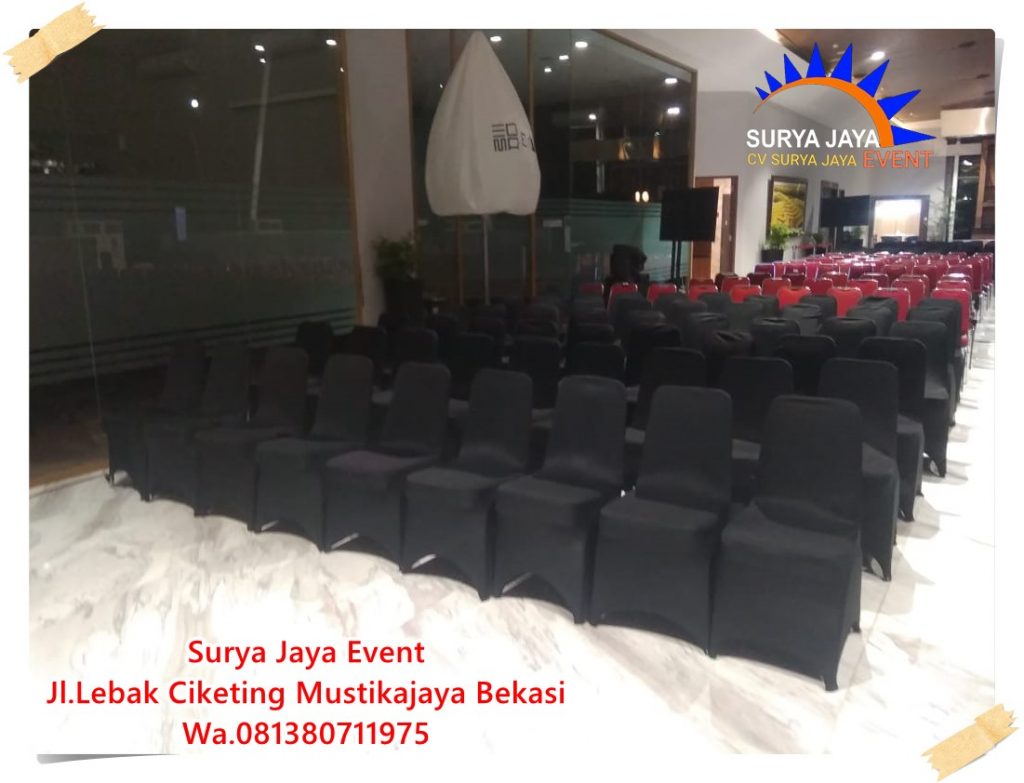 Sewa Kursi Futura Cover Hitam Ketat Kualitas Bagus Murah 