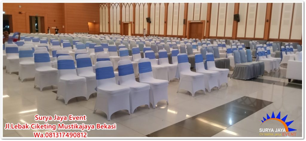 Sewa Kursi Futura Sarung Kursi Pita Siap Kirim