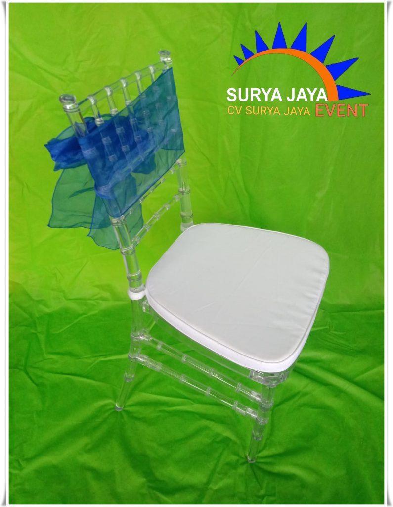 Sewa Kursi Tiffany Acrylic Dan Pita