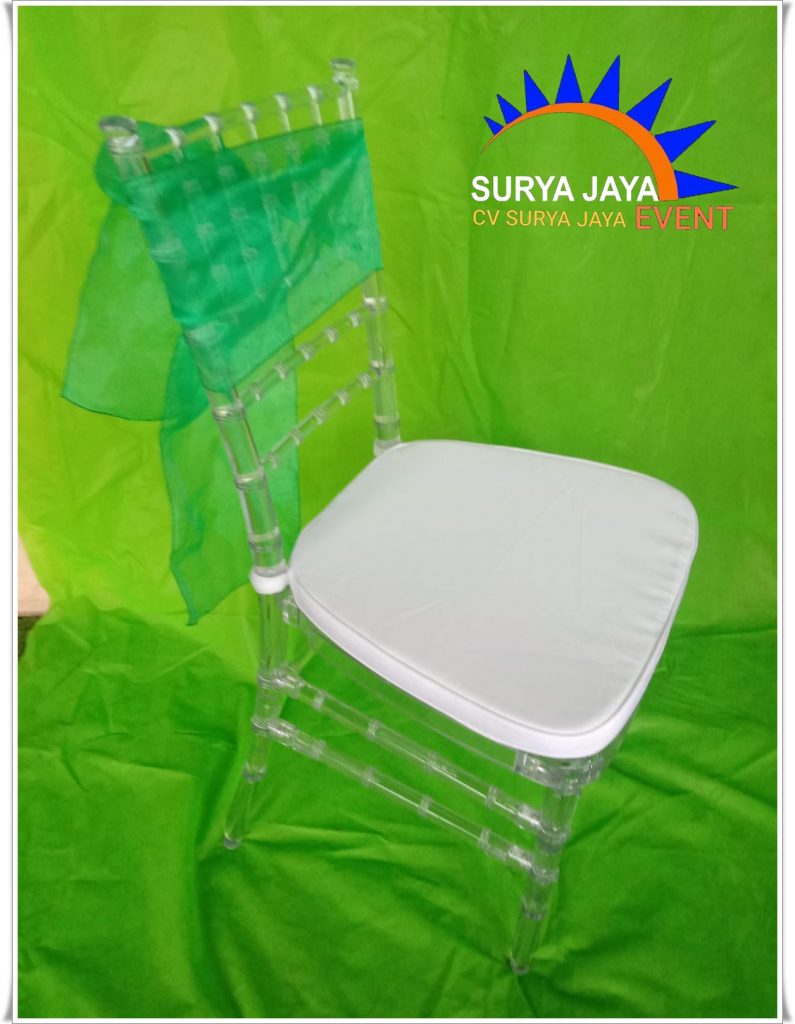 Sewa Kursi Tiffany Acrylic Dan Pita
