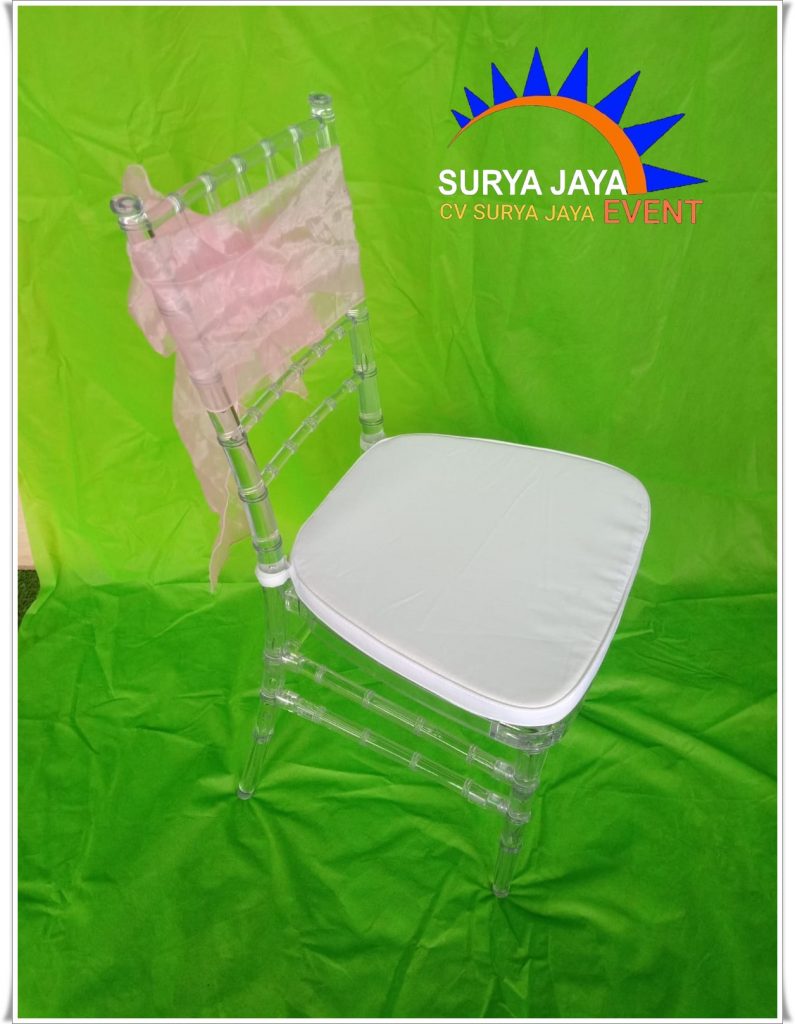 Sewa Kursi Tiffany Acrylic Dan Pita