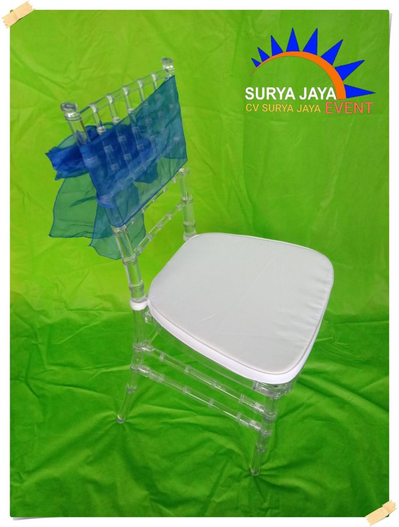 Sewa Kursi Tiffany Acrylic Jabodetabek Model Terbaru