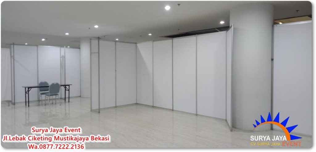 Sewa Partisi Dinding Penyekat Ruangan Kualitas Bagus Siap Antar