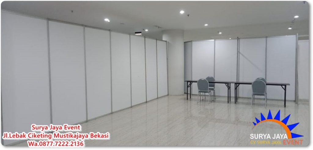 Sewa Partisi Dinding Penyekat Ruangan Kualitas Bagus Siap Antar
