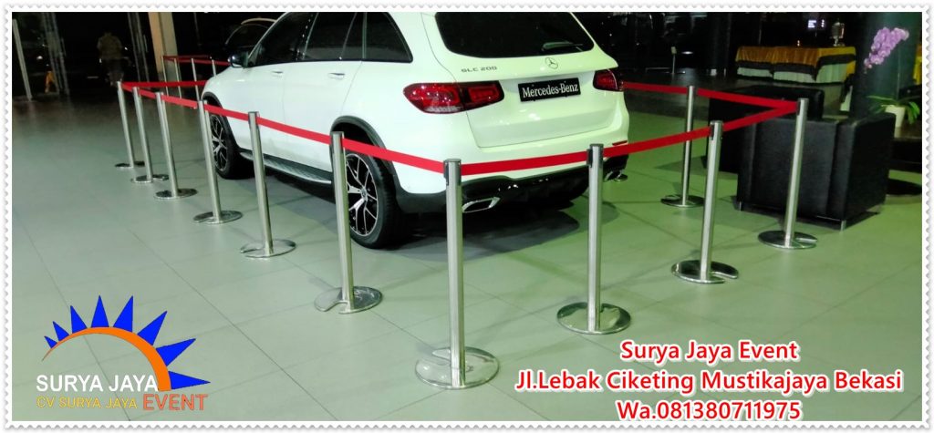 Tempat Penyewaan Tiang Antrian Murah Kualitas Terbaik 