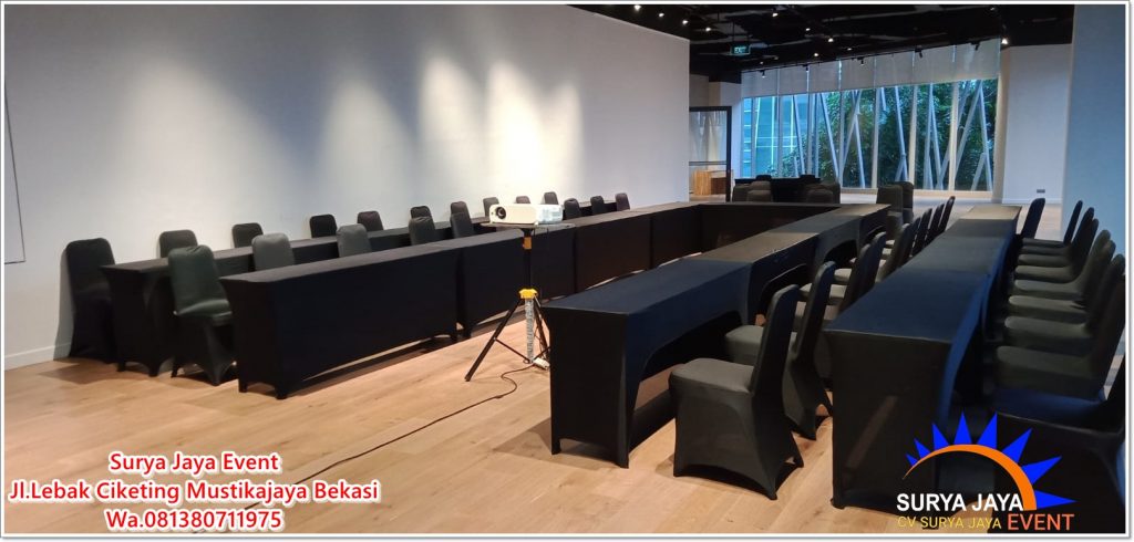 Sedia Sewa Meja Ibm Dan Cover Untuk Meeting Seminar