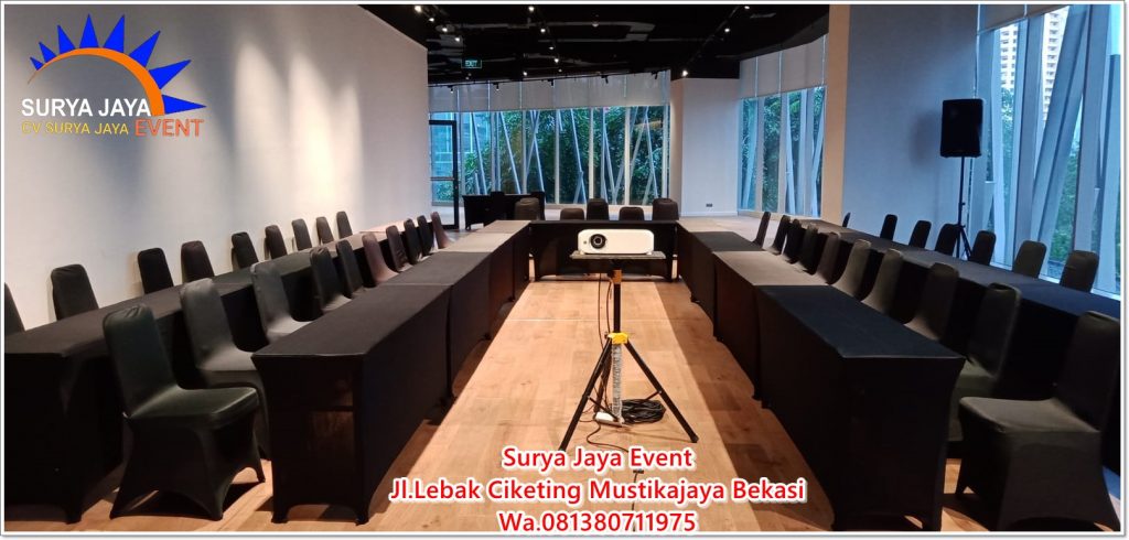 Sedia Sewa Meja Ibm Dan Cover Untuk Meeting Seminar