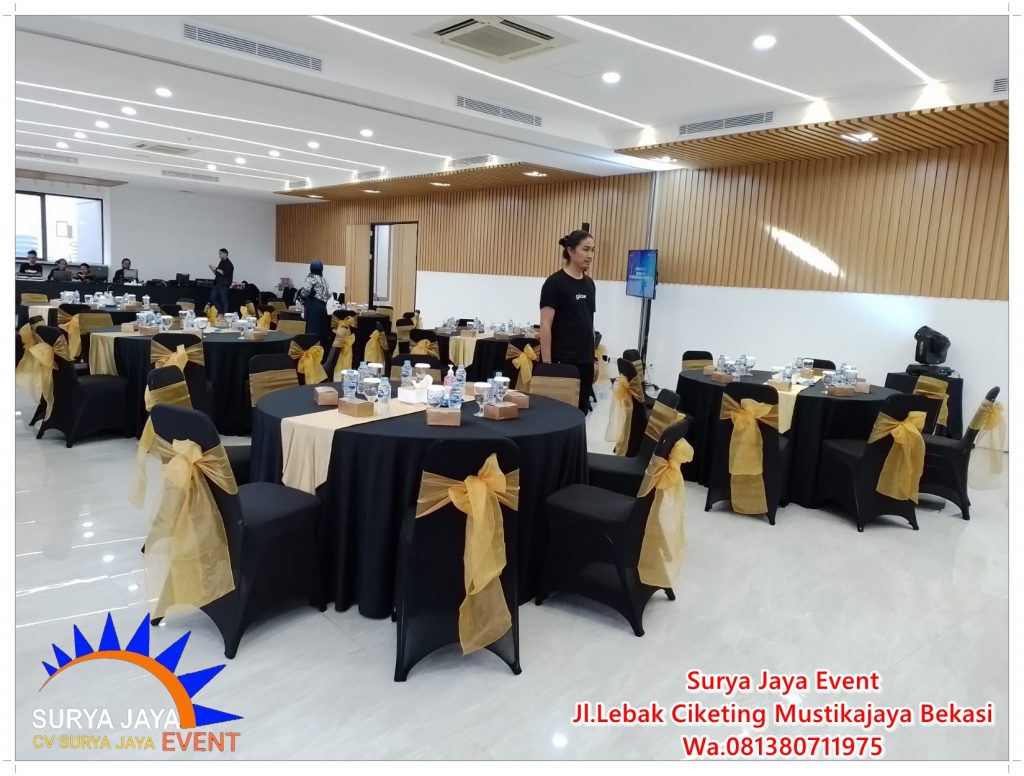 Menyewakan Meja Dan Kursi Untuk Event PT Pupuk Indonesia