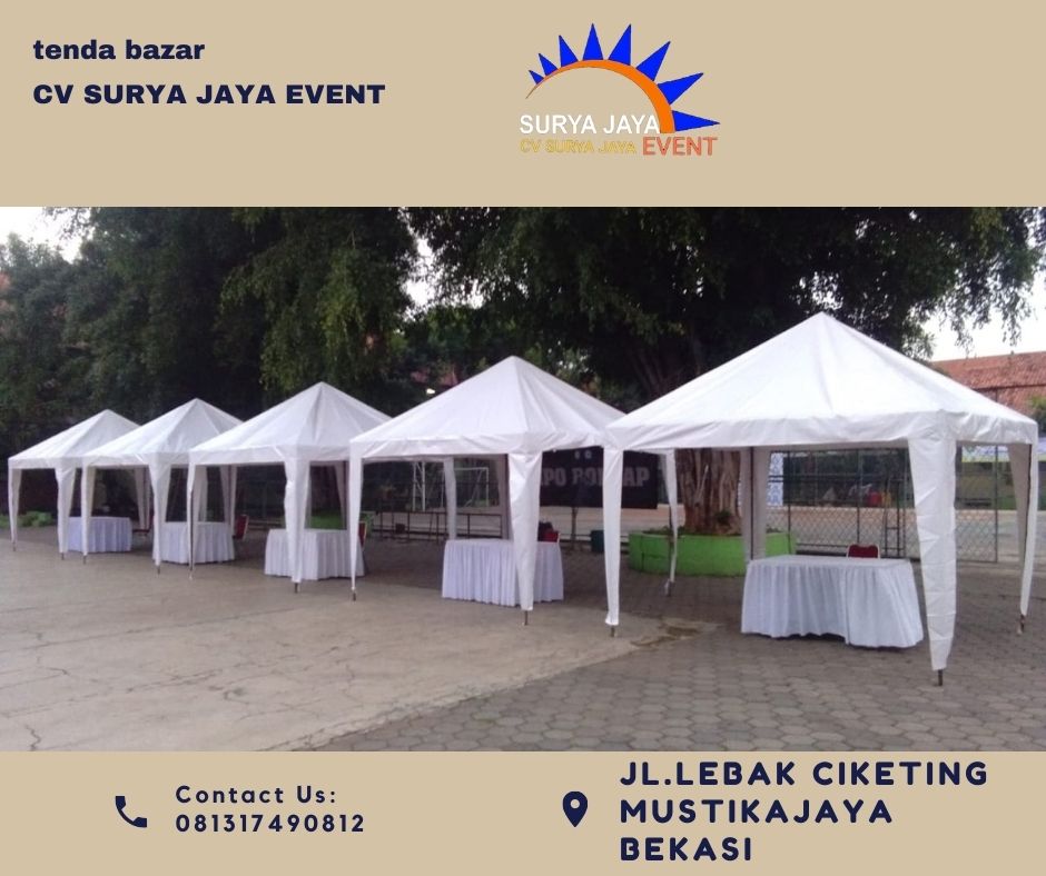 Sedia Sewa Tenda Bazar Untuk Event Ramadhan