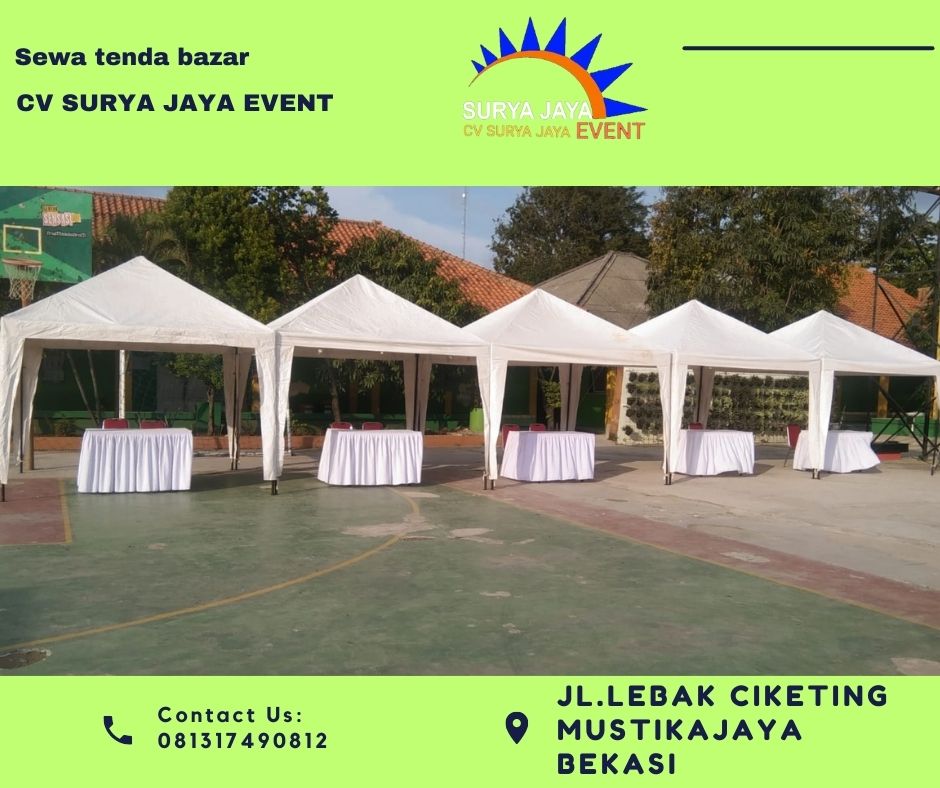 Sedia Sewa Tenda Bazar Untuk Event Ramadhan