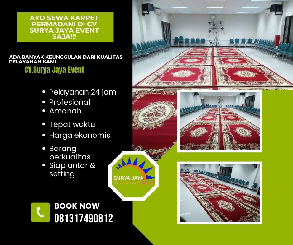 Sewa Karpet Permadani Ramadhan Harga Murah Kualitas Terbaik