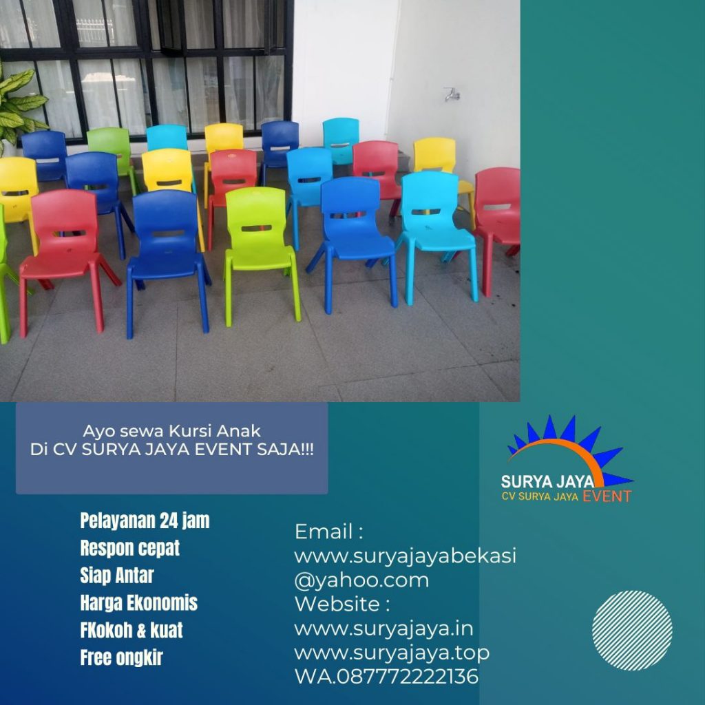 Sewa Kursi Anak Bisa Untuk Acara Apa Saja