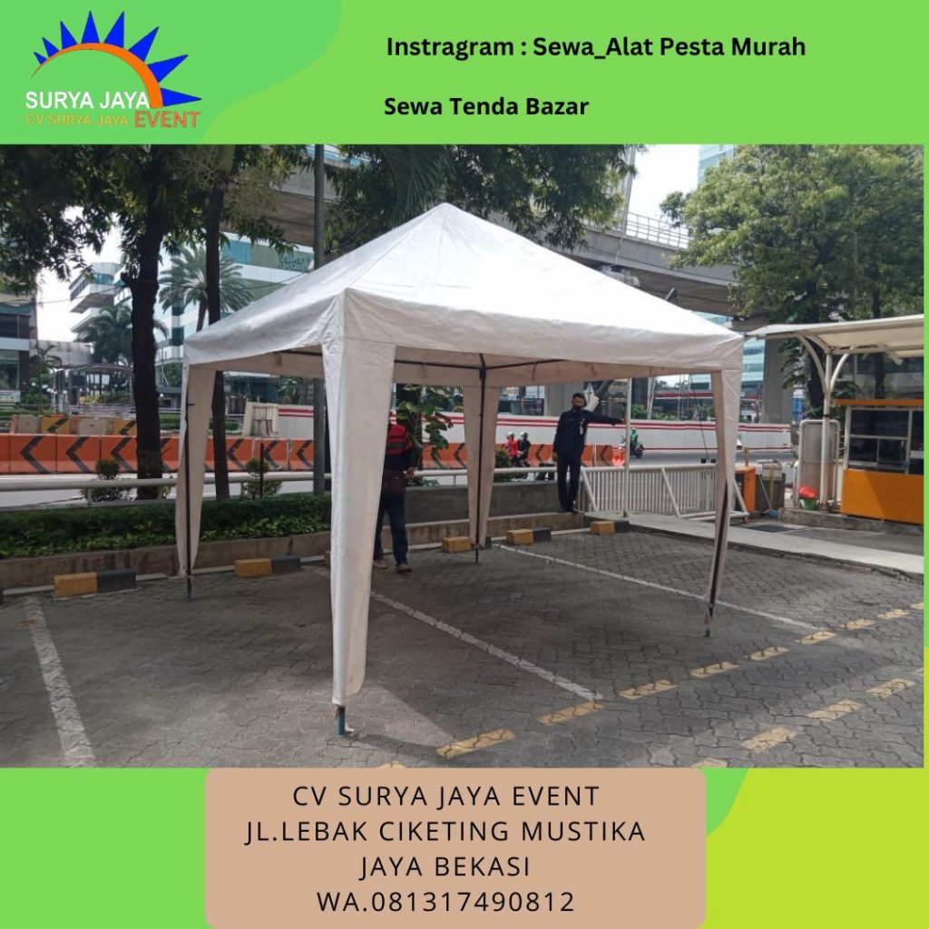 Sewa Tenda Bazar Di Jakarta Pelayanan Cepat Siap Kirim